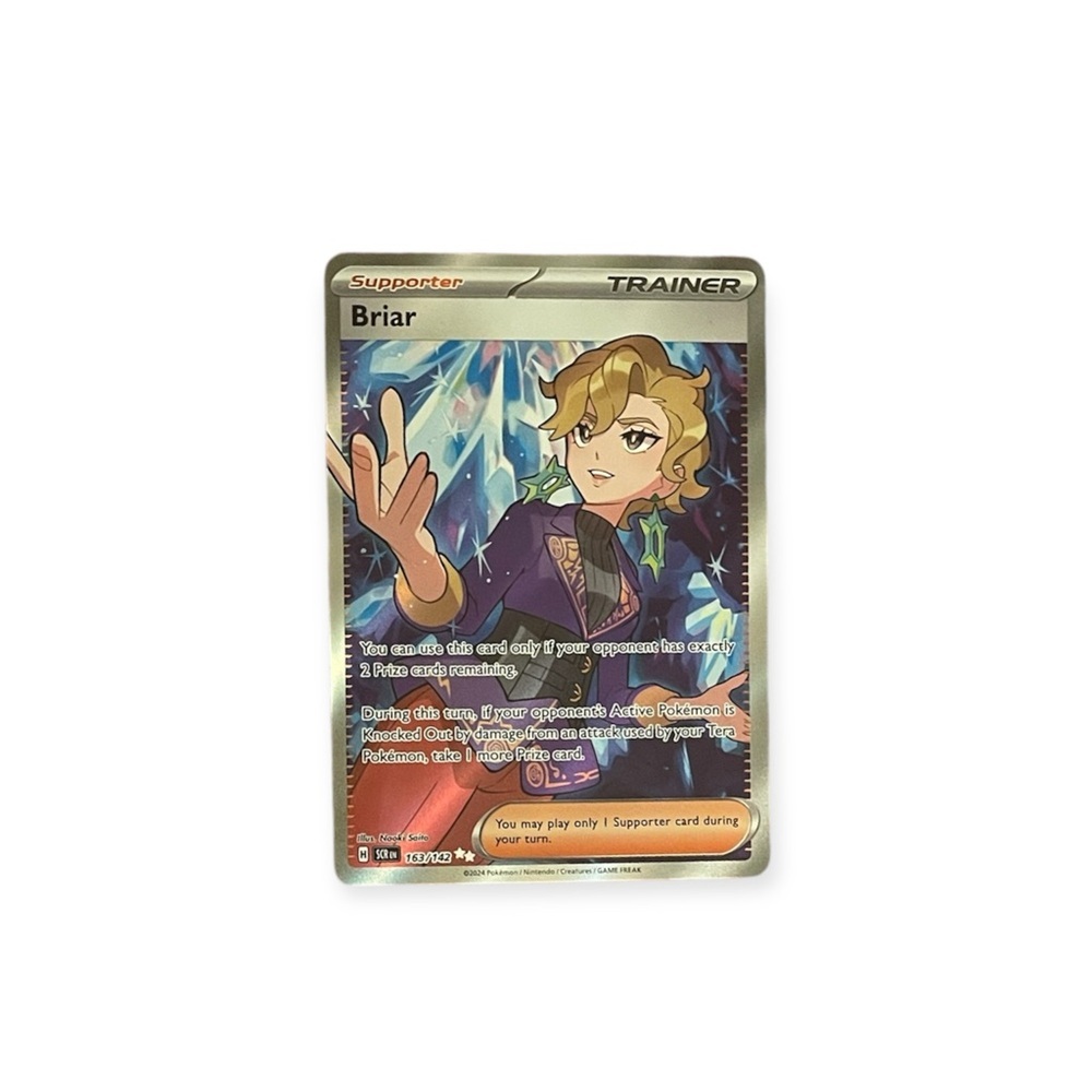 Pokemon Briar 163/142 SV07: Stellar Crown Ultra Rare Supporter Trainer​